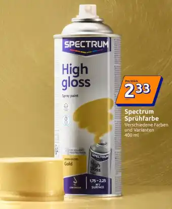 Action Spectrum Sprühfarbe Angebot