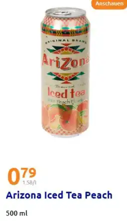 Action Arizona Iced Tea Peach Angebot