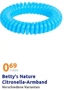 Action Betty's Nature Citronella-Armband Angebot