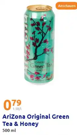 Action AriZona Original Green Tea & Honey Angebot