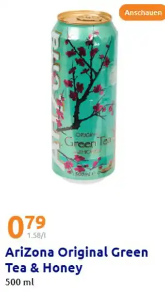 Action AriZona Original Green Tea & Honey Angebot