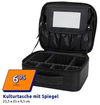 Action Kulturtasche mit Spiegel Angebot
