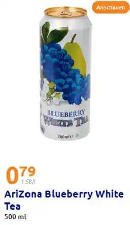 Action AriZona Blueberry White Tea Angebot