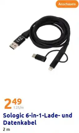 Action Sologic 6-in-1-Lade- und Datenkabel Angebot