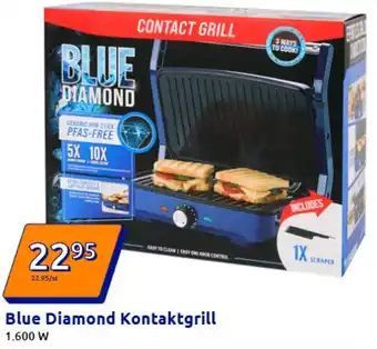 Action Blue Diamond Kontaktgrill Angebot