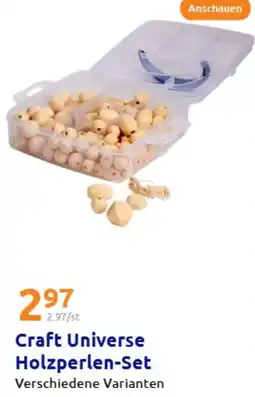 Action Craft Universe Holzperlen-Set Angebot