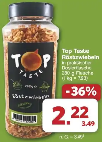 Famila Nord West Top Taste Röstzwiebeln Angebot