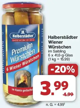 Famila Nord West Halberstädter Wiener Würstchen Angebot
