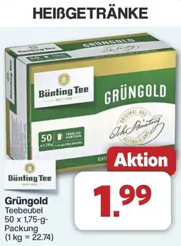 Famila Nord West Bünting Tee Grüngold Angebot