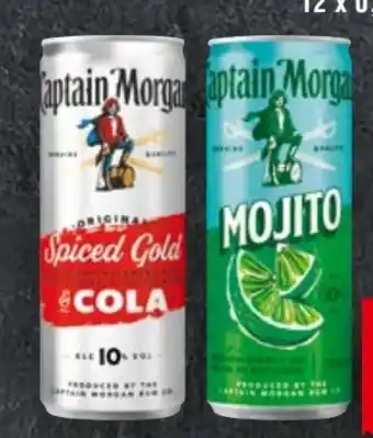 Handelshof Captain Morgan Original Spiced Gold & Cola Angebot