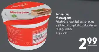 CITTI Markt Jeden Tag Mascarpone Angebot