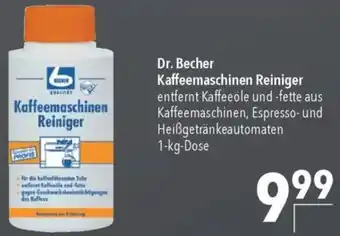 CITTI Markt Dr. Becher Kaffeemaschinen Reiniger Angebot