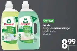 CITTI Markt Frosch Essig- oder Neutralreiniger Angebot