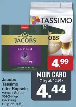 Famila Nord West Jacobs Tassimo oder Kapseln Angebot