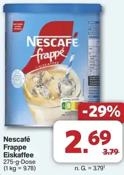 Famila Nord West Nescafé Frappe Eiskaffee Angebot