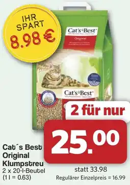Famila Nord West Cat's Best Original Klumpstreu Angebot
