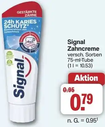 Famila Nord West Signal Zahncreme Angebot