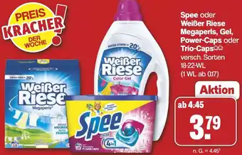 Famila Nord West Spee oder Weißer Riese Megaperls, Gel, Power-Caps oder Trio-Caps Angebot