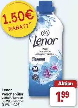 Famila Nord West Lenor Weichspüler Angebot