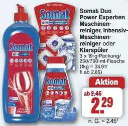 Famila Nord West Somat Duo Power Experten Maschinenreiniger, Intensiv Maschinenreiniger oder Klarspüler Angebot