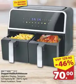 Famila Nord West Emerio Doppel-Heißluftfritteuse Angebot