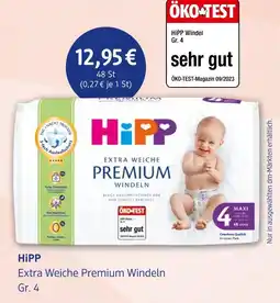 dm drogerie Hipp extra weiche premium windeln Angebot