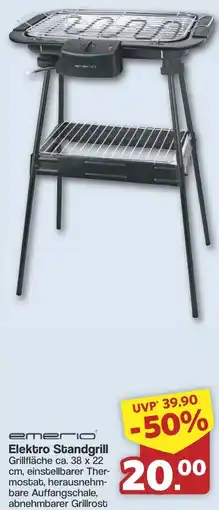 Famila Nord West Emerio Elektro Standgrill Angebot