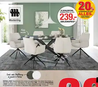 Hofmeister Musterring esstisch tiama oder schalenstuhl „tiama“ Angebot