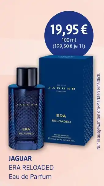 dm drogerie Jaguar era reloaded eau de parfum Angebot