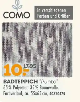 Möbel Kraft Como badteppich punto Angebot