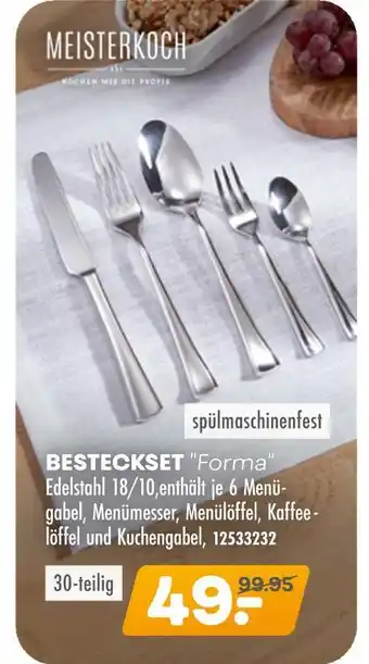 Möbel Kraft Meisterkoch besteckset forma Angebot