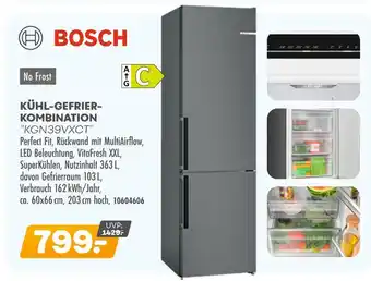 Möbel Kraft Bosch kühl-gefrier-kombination Angebot