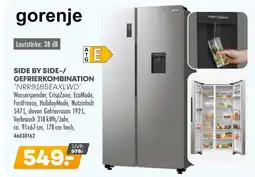 Möbel Kraft Gorenje side by side-/gefrierkombination Angebot