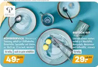 Möbel Kraft Peill + putzler kombiservice assenza oder besteck-set argento Angebot