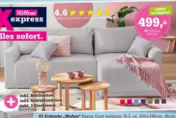 Höffner Ecksofa malyn Angebot