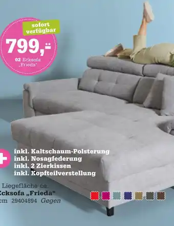 Höffner Ecksofa frieda Angebot