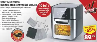 Famila Nord West GOURMETmaxx Digitale Heißluftfritteuse deluxe Angebot