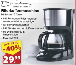 Famila Nord West Filterkaffeemaschine Angebot