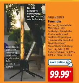 Lidl Grillmeister feuerrohr Angebot
