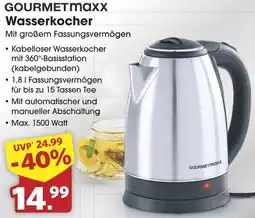 Famila Nord West GOURMETmaxx Wasserkocher Angebot