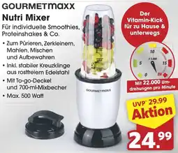 Famila Nord West GOURMETmaxx Nutri Mixer Angebot