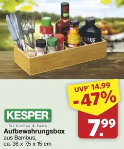 Famila Nord West KESPER Aufbewahrungsbox Angebot