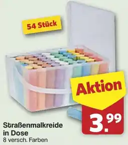 Famila Nord West Straßenmalkreide in Dose Angebot
