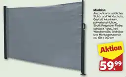 Famila Nord West Markise Angebot