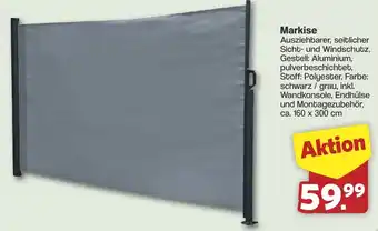 Famila Nord West Markise Angebot