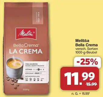 Famila Nord West Melitta Bella Crema Angebot