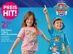 PEPCO Paw Patrol T-Shirt 100% Baumwolle Angebot