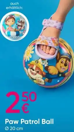 PEPCO Paw Patrol Ball Angebot
