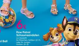PEPCO Paw Patrol Schaumsandalen Angebot