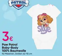 PEPCO Paw Patrol Baby-Body Angebot